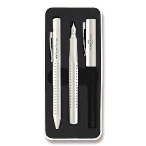 Faber-Castell Sada Grip Edition 2010 - plnicí pero a kuličkové pero růžové