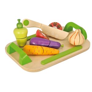 Dřevěný podnos se zeleninou Chopping Board Vegetables Eichhorn 12 dílů od 24 měsíců