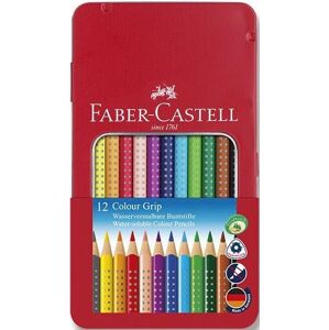 Faber-Castell Pastelka Grip 2001 plech.krabička 12ks