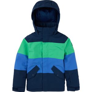 Burton Boys' Symbol 2L Jacket - dress blue/galaxy green/amparo blue 140