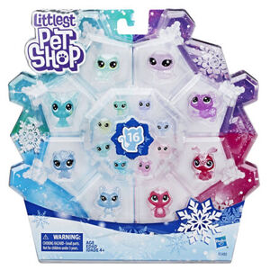 Hasbro Littlest Pet Shop Zvířátka z ledového království 16 ks