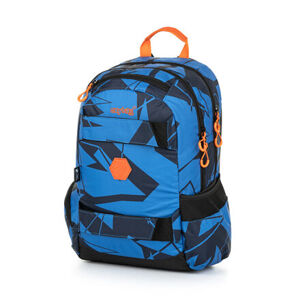 Studentský batoh - OXY Sport blue shapes