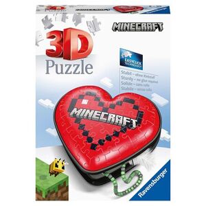 Ravensburger Srdce Minecraft 3D puzzle 54 dílků