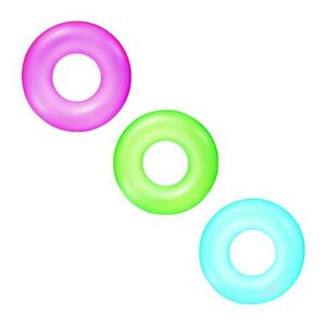 Bestway Nafukovací kruh, 76cm (růžový/modrý/zelený)