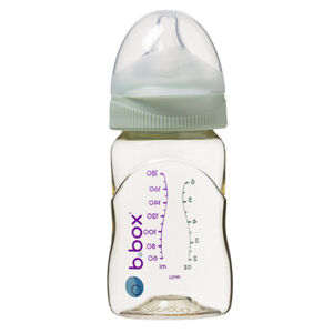 b.box Antikoliková kojenecká láhev 180 ml - zelená