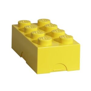 LEGO box na svačinu 100 x 200 x 75 - žlutá