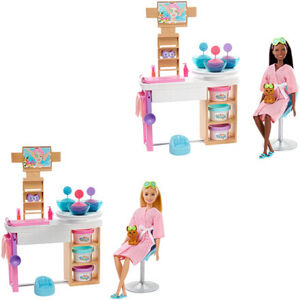 Mattel Barbie Salón krásy s panenkou