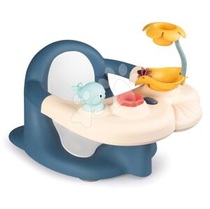 Sedátko do vaničky Baby Bath Time Little Smoby s přísavkami a vodními hračkami od 6 měsíců