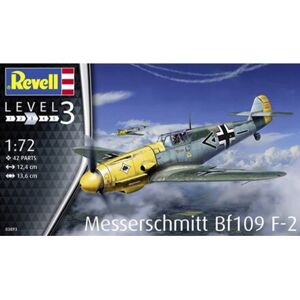 Plastic ModelKit letadlo 03893 - Messerschmitt Bf109 F-2 (1:72)