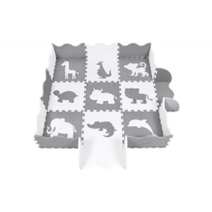 EVA Puzzle podložka - SAFARI 31,5x31,5x1 cm (25 ks)