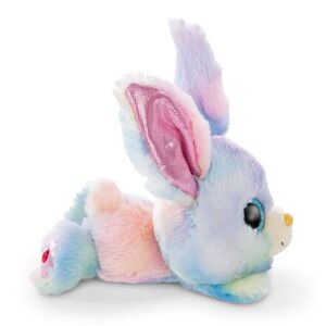 NICI Glubschis plyš Zajíček Rainbow Candy ležící, 15 cm