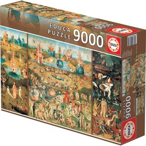 Educa Puzzle Zahrada Pozemských Rozkoší - Hieronymus Bosch 9 000 dílů 14831 barevné