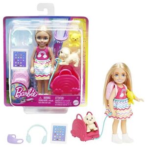 Mattel Barbie PANENKA CHELSEA NA CESTÁCH