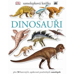 Jiri Models Samolepková knížka Dinosauři