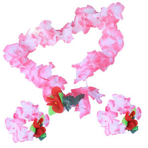 Rappa Sada Hawaii růžová - náhrdelník s náramky