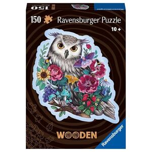 Ravensburger Dřevěné puzzle Tajemná sova 150 dílků