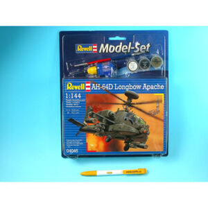 Revell ModelSet vrtulník 64046 - AH-64D LONGBOW APACHE (1:144)