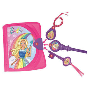 Lexibook Elektronický tajný deník Barbie s plyšovým jednorožcem a doplňky