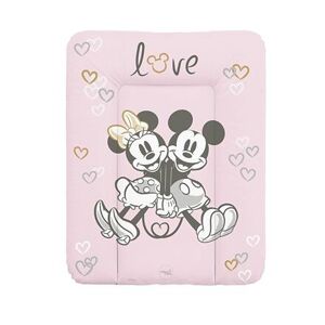 CEBA Podložka přebalovací měkká na komodu (50x70) Disney Minnie & Mickey Pink