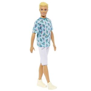 Mattel Barbie MODEL KEN - MODRÉ TRIČKO