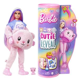 Mattel Barbie CUTIE REVEAL BARBIE PASTELOVÁ EDICE - MEDVĚD