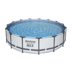 Bestway Nadzemní bazén kulatý Steel Pro MAX, průměr 4,57m, výška 1,07m