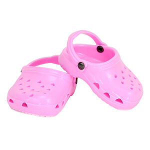 Teamson Sophia's - růžové gumové sandály pro panenky