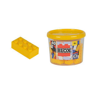 Blox 40 Kostičky žluté v boxu