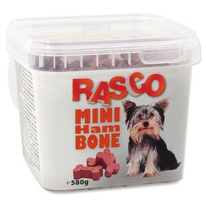 Pochoutka RASCO Dog mini kosti šunkové 580 g