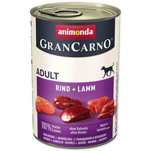 Konzerva ANIMONDA Gran Carno hovězí + jehně 400 g