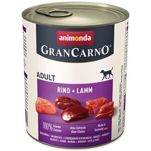 Konzerva ANIMONDA Gran Carno hovězí + jehně 800 g