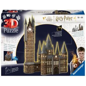 Ravensburger Harry Potter: Bradavický hrad - Astronomická věž (Noční edice) 3D, 540 dílků