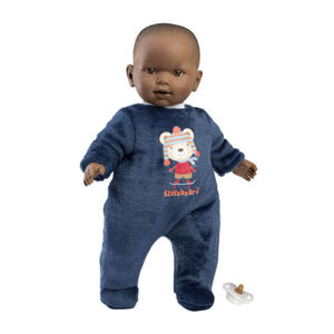 Llorens BABY ZAREB - realistická panenka miminko s měkkým látkovým tělem - 42 cm