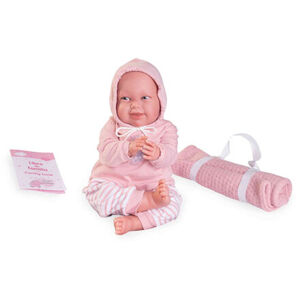 Antonio Juan 81380 Můj první REBORN MARTINA - realistická panenka miminko s měkkým látkovým tělem -