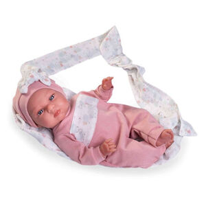 Antonio Juan 82309 Můj malý REBORN TUFI - realistická panenka miminko s měkkým látkovým tělem - 33 c