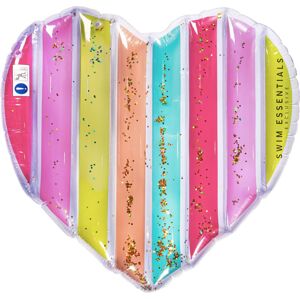 Swim Essentials Rainbow Heart Float 150 cm