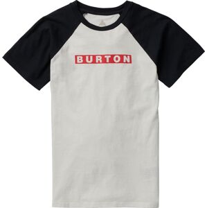 Burton Kids' Vault Short Sleeve T-Shirt - stout white/true black 116-122