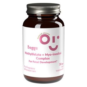 Simply Nature  Methylfolate + myo-inositol COMPLEX, Pre-Pregnancy&Prenatal Care, 30 kapslí