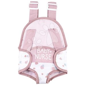 Klokanka pro 42 cm panenku Baby Carrier Natur D'Amour Baby Nurse Smoby ergonomický nosič