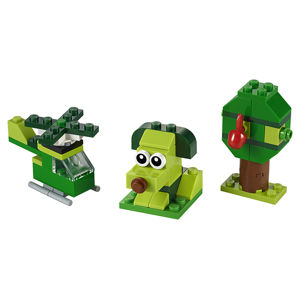 Lego Classic 11007 Zelené kreativní kostičky