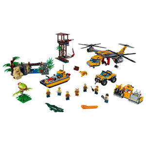Lego City 60162 Výsadková helikoptéra do džungle
