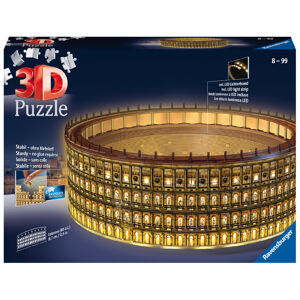 RAVENSBURGER 3D PUZZLE 111480 Koloseum (Noční edice) 216 dílků