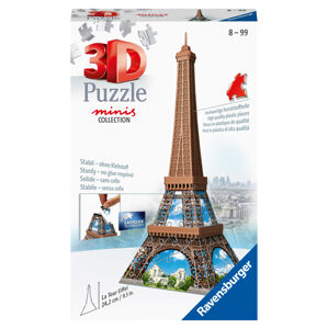 RAVENSBURGER 3D PUZZLE 125364 Mini budova - Eiffelova věž 54 dílků