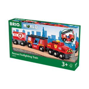 BRIO WORLD 33844 Záchranný hasičský vlak