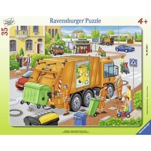Ravensburger puzzle Odvoz odpadu 35 dílků