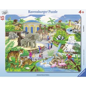 Ravensburger puzzle Návštěva v ZOO, 30-48 dílků