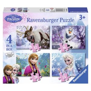 Ravensburger puzzle Ledové království  4 v1 12/16/20/24 dílků