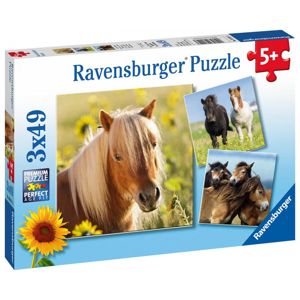 Ravensburger Koně 3x49 dílků