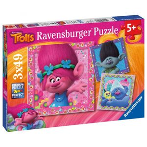 Ravensburger puzzle Trollové 3 x 49 dílků
