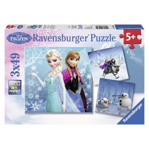 Ravensburger puzzle Ledové království 3 x 49 dílků